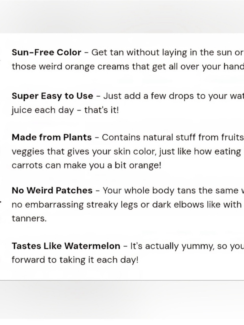 Self-tanning drops - Picture 10 of 10